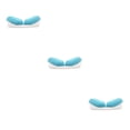 thumbnail image 4 of braveheart 3D Wrist Rest Support Pad Silicone Memory Foam Hand Pillow Mouse Pad Laptop blue 3Set, 4 of 6