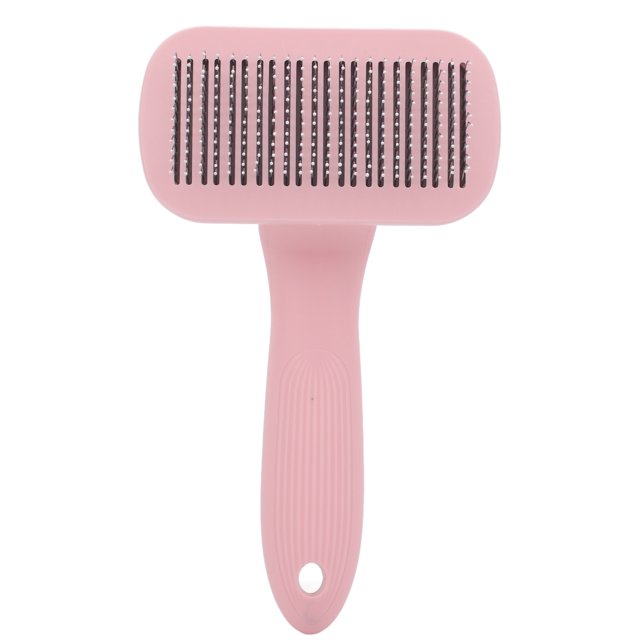Dog Beedle Comb, Dog Hair Brush Anti Slip Handle Movable Comfortable For Cats For Dogs Blue,Pink