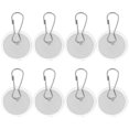 thumbnail image 1 of Miangastore 10 Pcs Crochets de Plafond Autocollants Crochets Sans Perçage Crochets Transparents Crochets Autocollants, 1 of 8