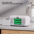 thumbnail image 4 of Chmadoxn LED Electronic Alarm Clock Mirror Clock Student Plug-in-use Small Alarm Clock Digital Clock Sound-controlled Temperature Clock alarm clock, 4 of 5