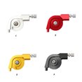 thumbnail image 4 of Dalazy Convertisseur de Course Pliable Câble de Frein Dispositif de Tension Réglable Adaptateur de Tension Haute Résistance Accessoires Rouge, 4 of 6