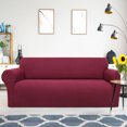 thumbnail image 1 of PiccoCasa Stretch Sofa Slipcover Washable Furniture Covers for Dogs Burgundy Large, 1 of 7