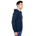 thumbnail image 3 of Fruit Of The Loom Mens Sofspun Full-Zip Hooded Sweatshirt, XL, J Navy, 3 of 3
