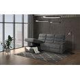 thumbnail image 2 of Topline Home Furnishings 2-piece Sectional with Left Side Storage Chaise, Grey, 2 of 5