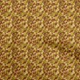 thumbnail image 1 of oneOone Cotton Cambric Mustard Yellow Fabric Abstract Craft Projects Decor Fabric Printed By The Yard 42 Inch Wide, 1 of 5