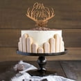 thumbnail image 4 of Cake Topper Wedding Cake Picks Wedding Cake Picks And Toppers Wooden Cake Topper, 4 of 5