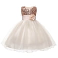 thumbnail image 1 of Robes pour Tout-Petites Fille Volants Robe en Tulle pour Bébé Fille Robe de Printemps pour Filles Robe de Fête pour Filles Robes pour Bébé 3-4 Ans, 1 of 4