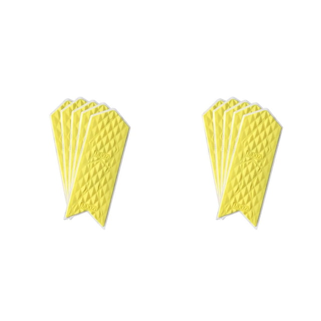 ZLight 5 Pieces Bike Stickers Bicycle Frame Guard Waterproof Anti-slip Chassis Cover Small Yellow 5Pieces 2Set