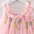 thumbnail image 4 of Robes Décontractées pour Filles Robe Tutu Sans Manches pour Filles Robe de Fête pour Tout-Petites Robe en Tulle 3-4 Ans, 4 of 5