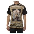 thumbnail image 1 of T-Shirt pour Hommes à Sublimation Guépard Bondissant - Très Grand, 1 of 2