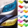 thumbnail image 1 of 60x30cm Dark Black Car Light Vinyl Film Auto Headlight Taillight Tint Vinyl Sheet Sticker, 1 of 7