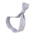 thumbnail image 2 of Hair Ring Seamless High Elasticity Knotted Adjustable Ponytail Holder Colorful Hairs Rope Scrunchies Accessories Multi Color Light Gray, 2 of 6