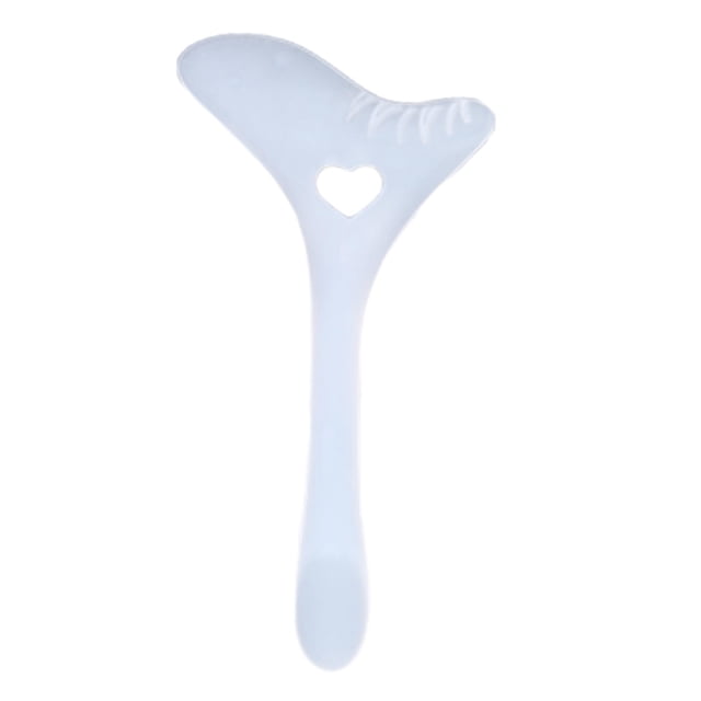 Pochoirs en Silicone Outil Ailé pour Cils Sourcils Transparents