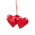 thumbnail image 2 of Roman 4.25 Pouces Amoureux "Si Heureux Ensemble" Cœurs Ornement de Noël, 2 of 6