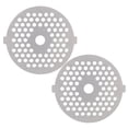 thumbnail image 2 of Electric Mincer Blade, Meat Grinder Plate, 2Pcs/Set Incisive And Durable For Round Hole Meat Grinders 5# Meat Grinder 3mm 56 Holes, 2 of 8