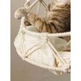thumbnail image 2 of 1pc Cat Hanging Woven Hammock Bed Suitable For Small And Medium-sized Cats To Sleep In Four Seasons (1-7kg) (excluding Mat), 2 of 5