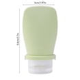thumbnail image 3 of 60ml Cosmetics Sample Empty Bottle Shampoo And Shower Gel Extrusion Travel Plastic Bottle Set Portable Wash Flip-top For Easy Squeezing, 3 of 6