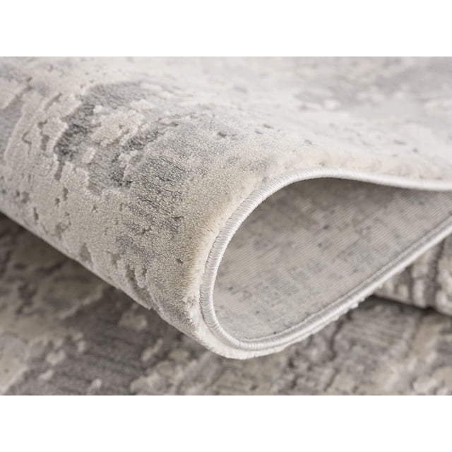 eRug Outlet Tapis Moderne Abstrait Gris