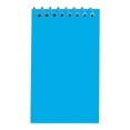 thumbnail image 1 of 3x5 Inch Top Bound Spiral Memo Pads, Pocket Mini Notebooks, Portable Wire Binding Note Book,50 Sheet Per Pad Small Jotter for On The Go Quick Note Task Draft & Temporary Information Recording,Blue, 1 of 9
