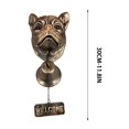 thumbnail image 3 of ZENGHUIJ Western White Emblem Welcome Doorbell, 3 of 5