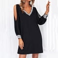thumbnail image 5 of Ketyyh-chn99 Robes Formelles pour Femmes Robe d'Été Robe Maxi Robe de Soirée Élégante Taille Haute Robe de Fête de Mariage Robe Longue Noir,2TG, 5 of 5
