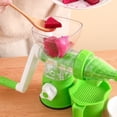thumbnail image 3 of RKSTN Operated Juicer Hand-Cranked Juicer, Small Portable Cooking Device Green Kitchen Gadgets, 3 of 6