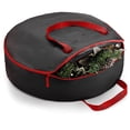 thumbnail image 4 of Vaidha Foldable Christmas Tree Wreath Storage Bag Cover Large-capacity Quilt Storage Bags Organize Tools, 4 of 4