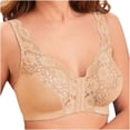 thumbnail image 1 of Plus Size Push Up Bra Solid Color Bra Without Steel Ring Push Up Plus Size Mother Lace Underwear, 1 of 6