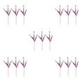 thumbnail image 3 of Baohd 3x Realistic Appearance Artificial Plants Nature S Charm To Space Easy To Clean purple 5Set, 3 of 6