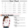 thumbnail image 3 of Qertyioot T-Shirt Graphique pour Femmes de la Saint-Valentin à Manches Longues, Blouse Ample Imprimée Mode à Col Rond, Hauts Décontractés, 3 of 5
