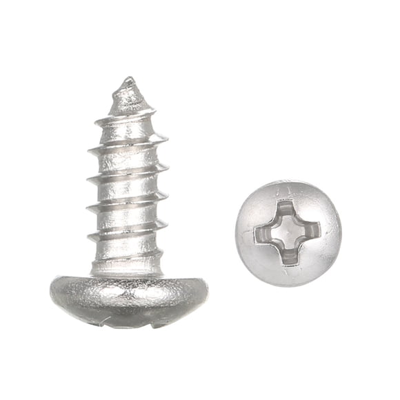 Riwcyla A2 DIN7981 #8 4.2mm 304 Stainless Steel Screw Countersunk Self Tapping Wood Screws 4.2mm*10mm , perfect for daily use, outdoor activities, travel & casual occasions