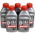 thumbnail image 1 of Motul (5 Pack) 100% Synthetic Brake Dot 5.1 Brake Fluid 1/2 Liter or 500 ml, 1 of 5