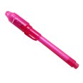 thumbnail image 2 of Renjiang Multifunctional Luminous Invisible Ink Pen Pink Penmultifunction Luminous Light Invisible Ink Pen Uv Big Head Magic Money Detector Led Light Pen Toy Pen 1ml Pens For Nurses, 2 of 3