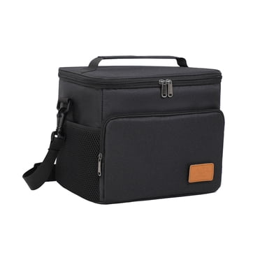 Boîte à Lunch Réutilisable pour Hommes/femmes - Sac à Lunch Isolé, Boîte à Lunch Étanche pour le Travail, le Bureau, le Pique-Nique, la Plage - Sac Glacière Congelable avec Bandoulière Ajustable