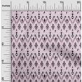 thumbnail image 1 of oneOone Polyester Lycra Fabric Paisley & Chevron Ikat Print Fabric By Yard 56 Inch Wide, 1 of 4