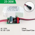 thumbnail image 4 of Bgsha Alimentation Électrique Led 8W50W Transformateur 240mA 220V Courant Constant, 4 of 9