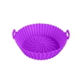thumbnail image 2 of Qonioi Fryer Pot Baking Pan, 7.1 Inch Foldable Fryer Tray Accessory, Non-Stick Dishwasher Safe Fryer Basket for Air Fryer Oven Cooking, 2 of 7