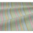 thumbnail image 4 of oneOone Viscose Jersey Fabric Multicolor Stripe Printed Craft Fabric BTY 60 Inch Wide, 4 of 4