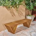 thumbnail image 2 of Noble House Metropol Banc en Bois d'Acacia Extérieur Teck, 2 of 7