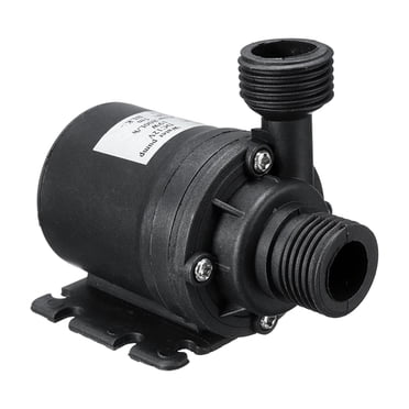 Portable 1/2" Brushless Water Pump Aquarium Pond Quiet Mini Centrifugal Pump DC12V 5.5m Lift