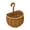 S Light Brown, variant on simhoa Woven Kitchen Storage Basket Fruits Vegetables Holder for Farmhouse Bathroom S Light Brown