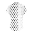 thumbnail image 3 of fatyb Womens Printed V Neck Tops Short Sleeve Button V Neck Tshirts Lightweight Summer Beach Blouses, 3 of 5
