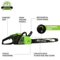 thumbnail image 2 of Greenworks PRO 80V 18-Inch Chainsaw + Blower, 2.0 AH Battery and Charger Included, 2 of 11