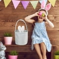 thumbnail image 1 of Home Improvement Saving Home Textile Storage Storage Containers with Lids Easter Basket Easter Bunny Basket Green Cute Bag with Foldable Ears Tote Bags for Easter Home Essentials, 1 of 6