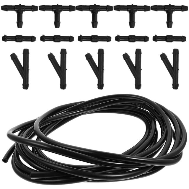 MasteelfCA 16 Pcs Spray Water Hose Windscreen Washer Hose Repair Kit Car Spray Nozzle Kit