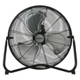 thumbnail image 2 of Hurricane Pro 20 Inch 3 Speed High Velocity Metal Floor Fan, Black (2 Pack), 2 of 8
