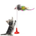thumbnail image 2 of Cat Teaser Toy Funny Sucker Mouse Cat Interactive Toy Cat Play Toy for Kitten, 2 of 8