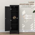 thumbnail image 4 of HOMCOM Kitchen Pantry with Adjustable Shelves Single Door for Dining Room, 4 of 10