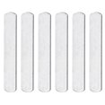thumbnail image 1 of Steel Weight Plate Silver Athletes Strength Training 6Pcs 4.72X0.98X0.28In, 1 of 9