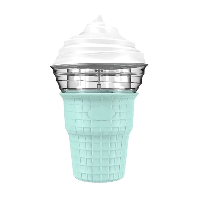 Ice Cream Maker Machine for Home – 16 x 16 x 26 cm Automatic Stirring Yogurt Maker with 34 RPM Center Shaft Rotation and Food-Grade ABS Material